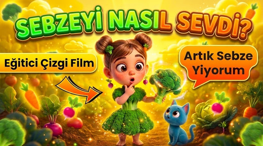 Sebze Yemeyen Çocuklar için Çizgi Film ve Çocuk Şarkısı